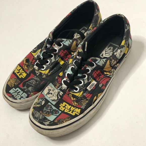 VANS UNISEX ERA SHOES IN STAR WARS CLASSIC REPEAT Size 10.5 Women’s 9 Men’s - Picture 2 of 9